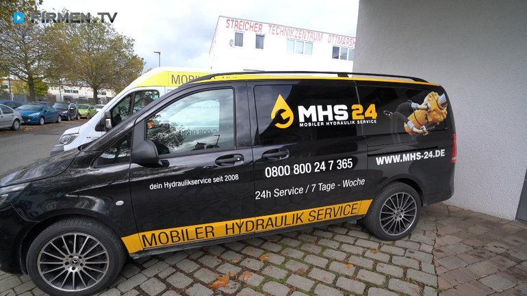 Mobiler Hydraulikservice von MHS24 unterwegs in der Region Schwarzwald-Baar